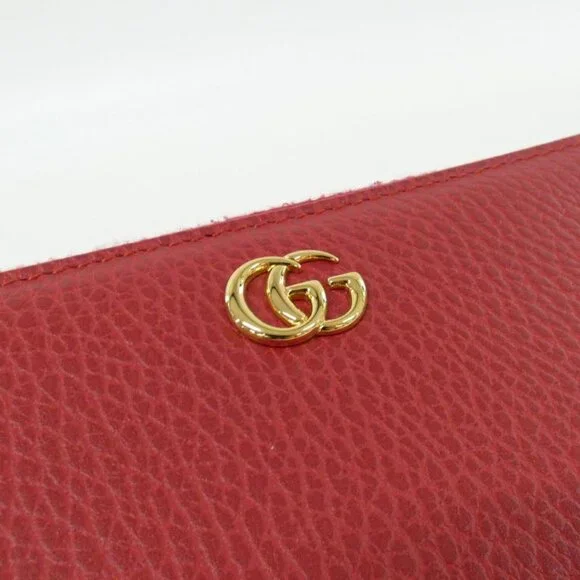 Gucci Petit Marmont Wallet Hibiscus Red - Picture 5 of 6